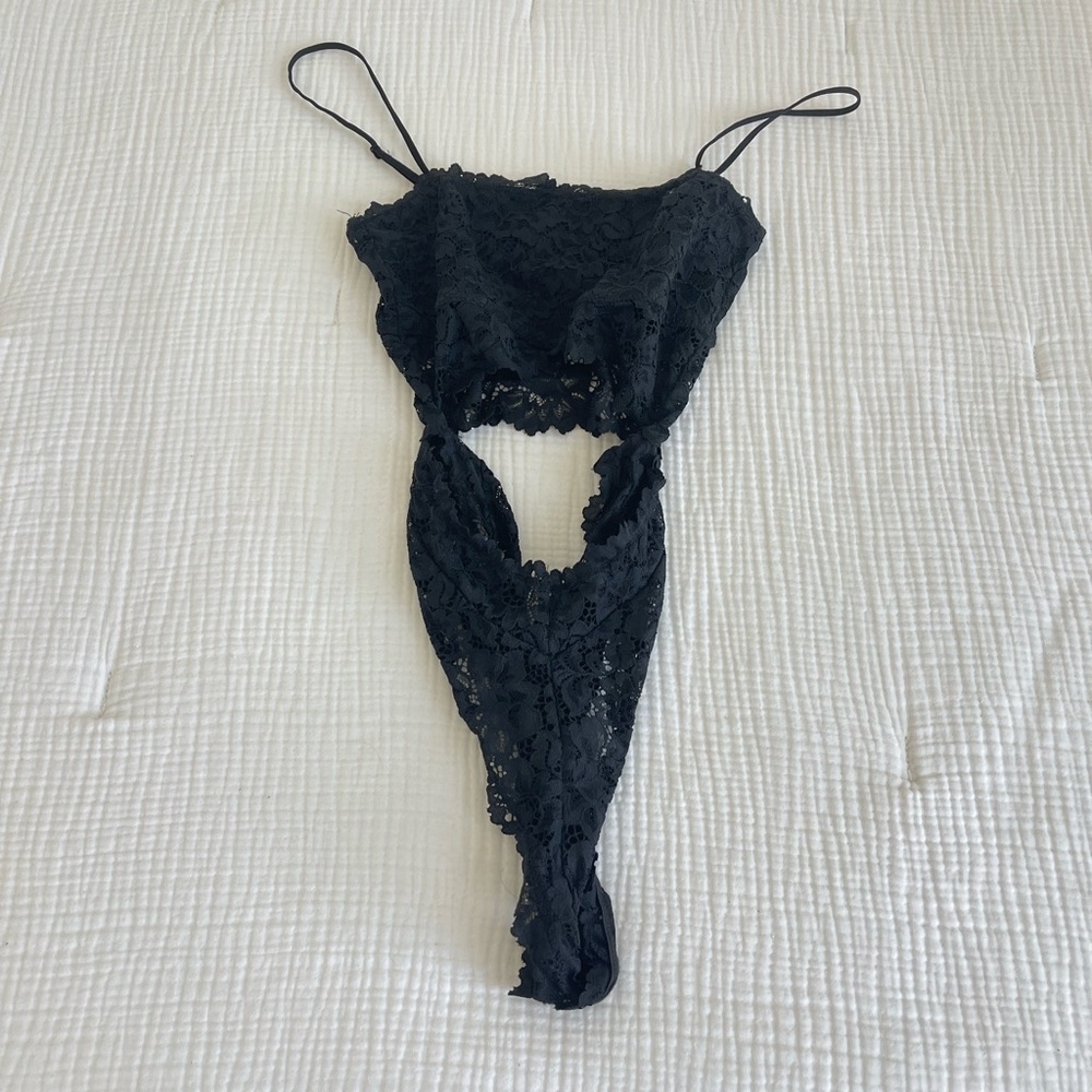 Out From Under lace bodysuit